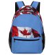 yanfind Children's Backpack Freedom Victoria Government Columbia Daylight British Travel Flag Outdoors Wind Canadian Preschool Nursery Travel Bag