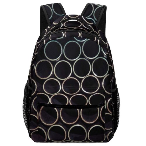 yanfind Children's Backpack Alloy Industrial Metal Design Hole Grid Stock Poland Metallic Expression Warehouse Preschool Nursery Travel Bag