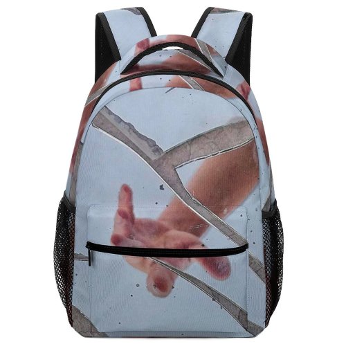 yanfind Children's Backpack Art Glass Abstract Pieces Texture Broken Mirror Reflection Fragments Preschool Nursery Travel Bag