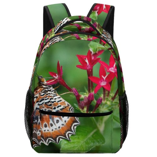 yanfind Children's Backpack Butterfly Cairns Botanic Gardens Insect Invertebrate Collins Avenue Hill Qld Australia Proboscis Preschool Nursery Travel Bag