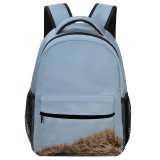 yanfind Children's Backpack Grassland Field Outdoors France Sand Soil Ground Mound Aquitaine Road Building Preschool Nursery Travel Bag