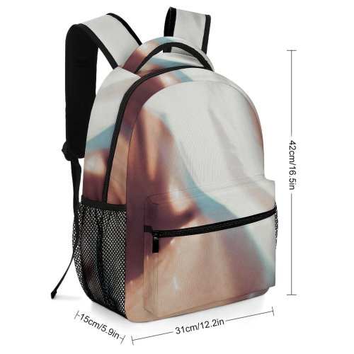 yanfind Children's Backpack Dark Mystery Halloween Horror Light Ghost Wear Spirit Outfit Eerie Anonymous Costume Preschool Nursery Travel Bag