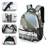 yanfind Children's Backpack Bird Fence Wing Claws Talons Legs Chicken Fly Flying Vertebrate Preschool Nursery Travel Bag