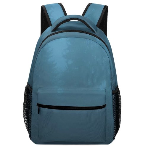 yanfind Children's Backpack Fog Outdoors Mist Mont Blanc Pines Moutain  Abies Fir Plant Tree Preschool Nursery Travel Bag