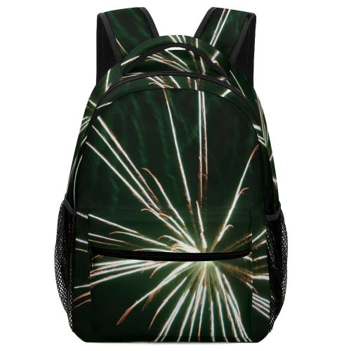 yanfind Children's Backpack Fireworks Diwali Darkness Year's Eve Event Midnight Fte Preschool Nursery Travel Bag