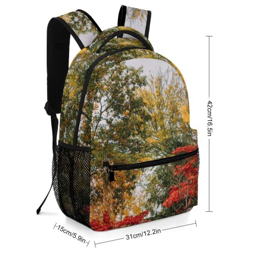 yanfind Children's Backpack Images Free Autumn Plant Pictures Leaf Maple Tree Wallpapers Preschool Nursery Travel Bag