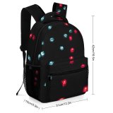 yanfind Children's Backpack Evening Dark Shining Glowing Illuminated Lights Night Luminescence Preschool Nursery Travel Bag