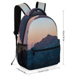 yanfind Children's Backpack Landscape Peak D'oru Pictures Outdoors Grey Sunset Free Range Monte France Preschool Nursery Travel Bag