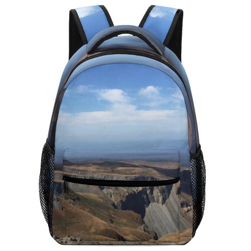 yanfind Children's Backpack Landscape Domain Canyon Valley Pictures Outdoors Mesa Panoramic Public Plateau Preschool Nursery Travel Bag