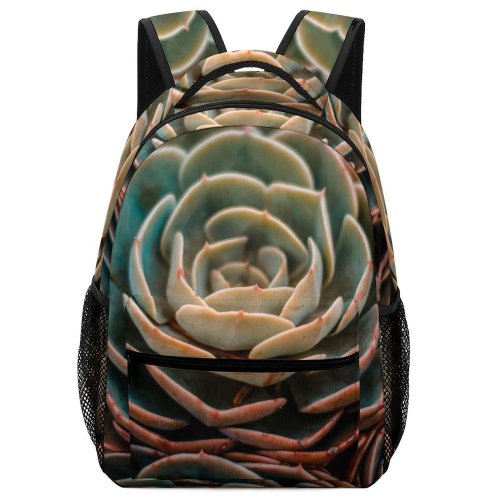 yanfind Children's Backpack Flower Ornament  Plant Rose Fractal Tree Vegetal Home Decor Stock Preschool Nursery Travel Bag