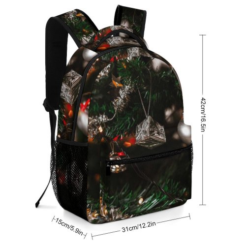 yanfind Children's Backpack  Focus Shining  Ball Depth Balls Decorations Field Hanging Pine Ornaments Preschool Nursery Travel Bag
