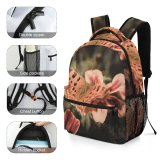 yanfind Children's Backpack Fungus Plant Insect Invertebrate  Flower Petal Butterfly Geranium Anther Butterfly Flower Preschool Nursery Travel Bag