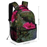 yanfind Children's Backpack  Flower Geranium Plant Rose Vegetation Acanthaceae Petal Bush Preschool Nursery Travel Bag
