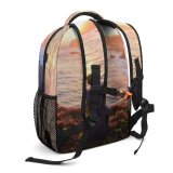 yanfind Children's Backpack Amazing Golden Rural Vacation Scenery Sunlight Sunset Grass Adventure Landscape Travel Preschool Nursery Travel Bag