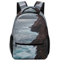 yanfind Children's Backpack Cliff Outdoors Promontory Grey Creative Commons Preschool Nursery Travel Bag