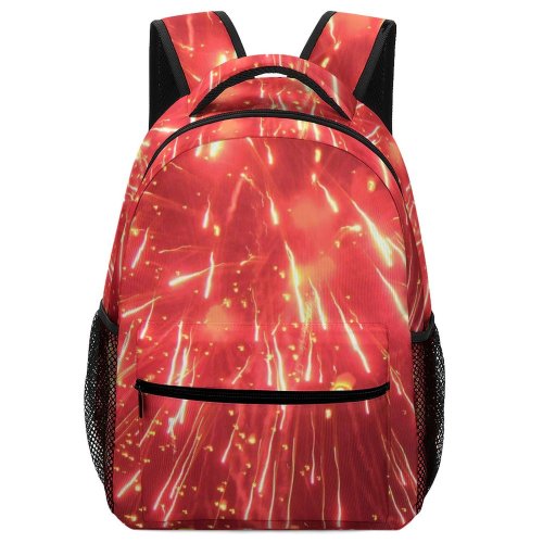 yanfind Children's Backpack Fireworks Show Light Lanterns Hot Balloons Fire Chiang Loy Kratong Preschool Nursery Travel Bag