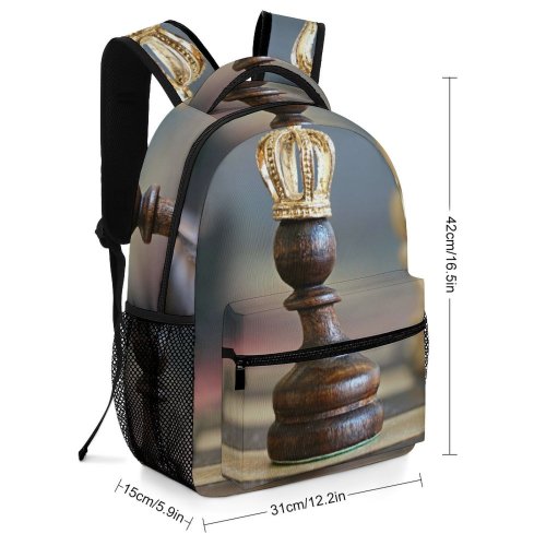yanfind Children's Backpack  Focus Figure  Mind Tactics  Hobby  Chess Clever Checkerboard Preschool Nursery Travel Bag