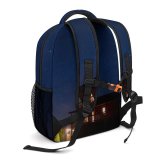 yanfind Children's Backpack Dark Home Astrophotography Dwelling Evening Space Nebula Galaxy Cosmos Stellar Celestial Nighttime Preschool Nursery Travel Bag