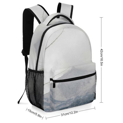 yanfind Children's Backpack Abies Pine Plant Spruce Pictures Outdoors Grey Tree Fir Free Conifer Preschool Nursery Travel Bag