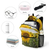 yanfind Children's Backpack Flower Plant   Country Side Landscape Fields Field Summerphoto Preschool Nursery Travel Bag