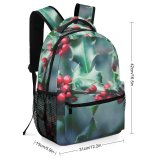yanfind Children's Backpack  Berries Plant Branch    Still Garden Fruits Leaves Flora Preschool Nursery Travel Bag