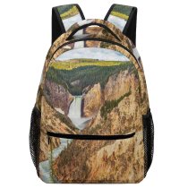 yanfind Children's Backpack National River Canyon Valley Pictures Outdoors Stock Waterfall Wyoming Free Park Preschool Nursery Travel Bag
