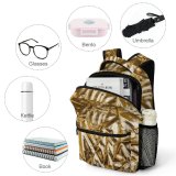yanfind Children's Backpack Expressionism Rough Dark Design Shining Glitter Abstract Wall Art Texture Sheet Fabric Preschool Nursery Travel Bag