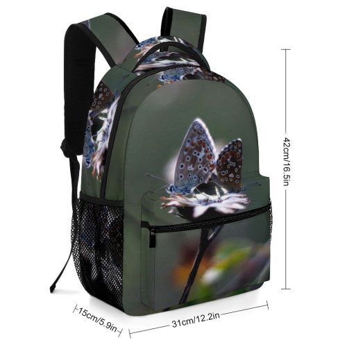 yanfind Children's Backpack Butterfly Budars Odvas Hegy Magyarország Photo Plant Insect Invertebrate Pollen Birds Job Working Preschool Nursery Travel Bag