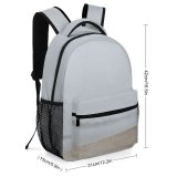 yanfind Children's Backpack Grey Fog Outdoors Mist Sand Soil Creative Commons Preschool Nursery Travel Bag