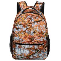 yanfind Children's Backpack Invertebrate Plant Domain Insect Pictures Bee Taizé Tree Leaves Maple Public Preschool Nursery Travel Bag
