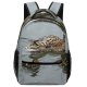 yanfind Children's Backpack Birds Duck Ducks Ducklings Baby River Swim Young Family Spring Bird Vertebrate Preschool Nursery Travel Bag