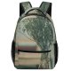 yanfind Children's Backpack  Plant Design  Room Still Glass Vase Tables Leaves Flora Retro Preschool Nursery Travel Bag