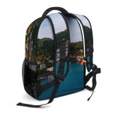 yanfind Children's Backpack Bay Stavanger Beautiful Forest Norway Port Landscape Daylight Travel Island Marina Beach Preschool Nursery Travel Bag