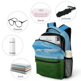 yanfind Children's Backpack Field Grassland Outdoors Countryside Sekinchan Selangor Malaysia Paddy Preschool Nursery Travel Bag