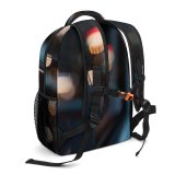 yanfind Children's Backpack  Bokeh Focus Glass Illuminated Items Lights Preschool Nursery Travel Bag