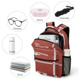 yanfind Children's Backpack Grass Lanes Number Field Oval Ground Start Sports Race Stadium Preschool Nursery Travel Bag