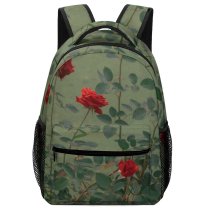 yanfind Children's Backpack  Flower Geranium Plant Rose Poppy Petal Preschool Nursery Travel Bag