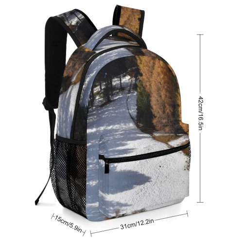 yanfind Children's Backpack Abies Forrest St. Gardena Tree Wood Pine Snow Bozen Plant Fir Preschool Nursery Travel Bag