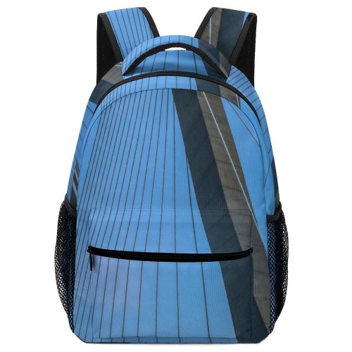 yanfind Children's Backpack  Building Arthur Ravenel Junior Charleston Sc Usa Architecture Road Suspension Cable Preschool Nursery Travel Bag