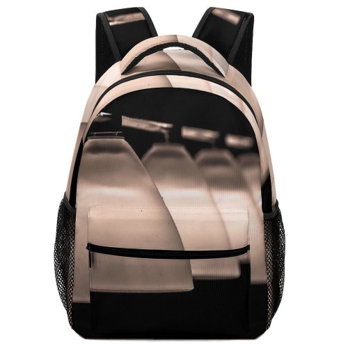 yanfind Children's Backpack  Serene  Dark Design Lamp Lights  Creativity Technology Electronics Light Preschool Nursery Travel Bag