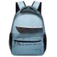 yanfind Children's Backpack Bay Fog Placid Rowboat Daylight Travel Boat Foggy Outdoors Fishing Dawn Art Preschool Nursery Travel Bag
