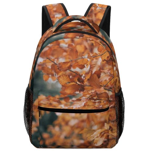 yanfind Children's Backpack Autumn Tree Leaf Plant Outdoors Branch Season Fall Leaves Preschool Nursery Travel Bag