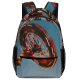 yanfind Children's Backpack  Park Time Design Rides Lights Lapse Colorful Funfair  Amusement Outdoors Preschool Nursery Travel Bag