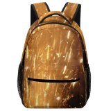 yanfind Children's Backpack Fireworks Diwali Year's Eve Light Midnight Fte Gold Event Preschool Nursery Travel Bag