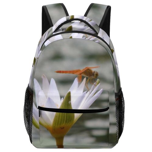 yanfind Children's Backpack Flower Flowers&trees Landscapes&natural Fly Westjava Natural Plant Petal Flowering Botany Preschool Nursery Travel Bag