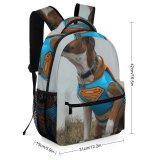 yanfind Children's Backpack United  Pet Boxer Domain Cartoon Pictures Comics Superhero Miami Preschool Nursery Travel Bag