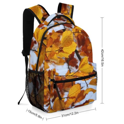 yanfind Children's Backpack Leaves Wallpapers Images Free Plant Pictures Leaf Maple Tree Autumn Veins Preschool Nursery Travel Bag