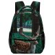 yanfind Children's Backpack Outdoors Reindeer Deer Stag Buck Park Fawn Virginia Portrait Tree Grass Wood Preschool Nursery Travel Bag