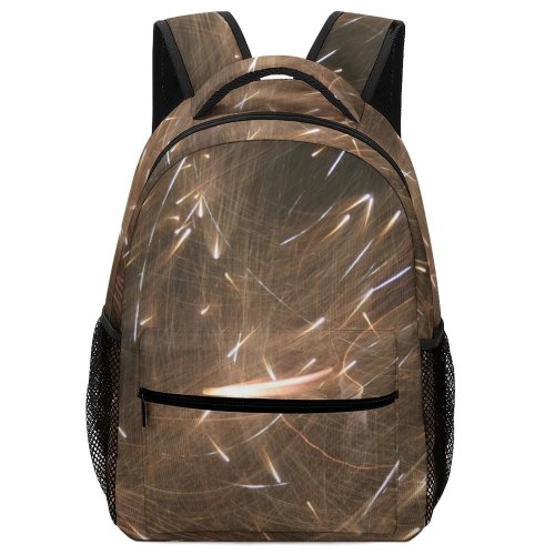 yanfind Children's Backpack Fireworks Light Diwali Event Night Fte Year's Eve Recreation Space Preschool Nursery Travel Bag