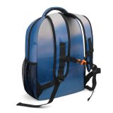 yanfind Children's Backpack Fog Vehicle Transportation Boat Stockholm Sweden Outdoors City Hall Watercraft Vessel Mist Preschool Nursery Travel Bag
